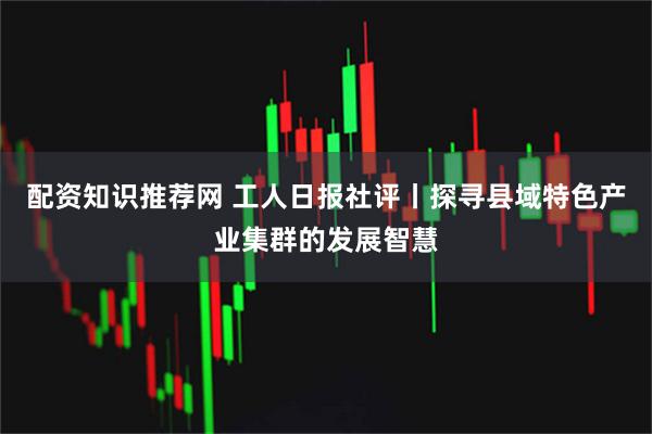 配资知识推荐网 工人日报社评丨探寻县域特色产业集群的发展智慧